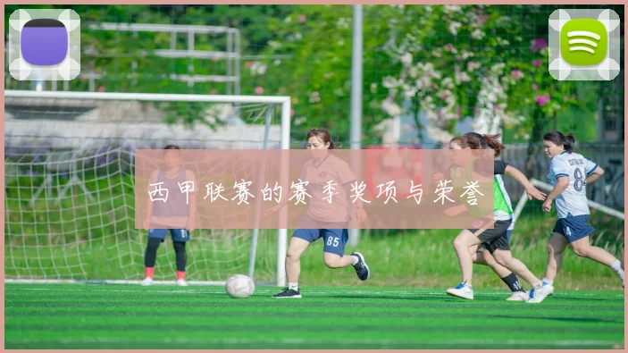 西甲联赛的赛季奖项与荣誉